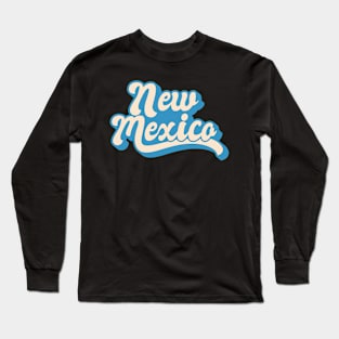 New Mexico Retro Long Sleeve T-Shirt